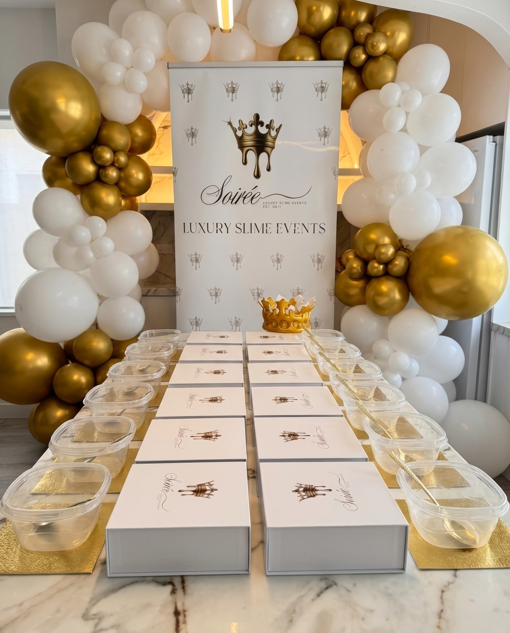 Slime Soirée Party Pack – 10 Kit Bundle