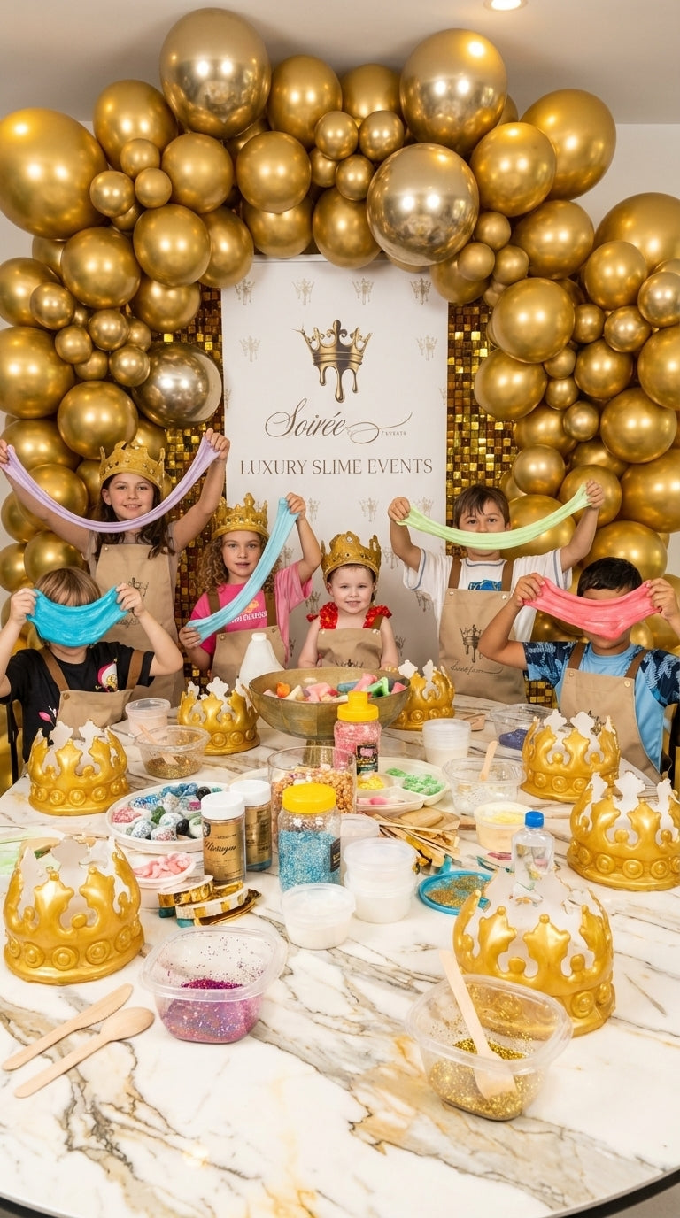 Slime Soirée party moment