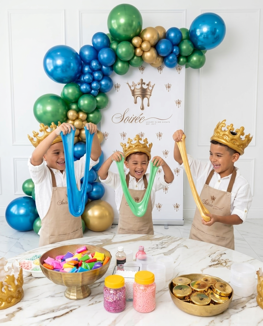 Slime Soirée party moment