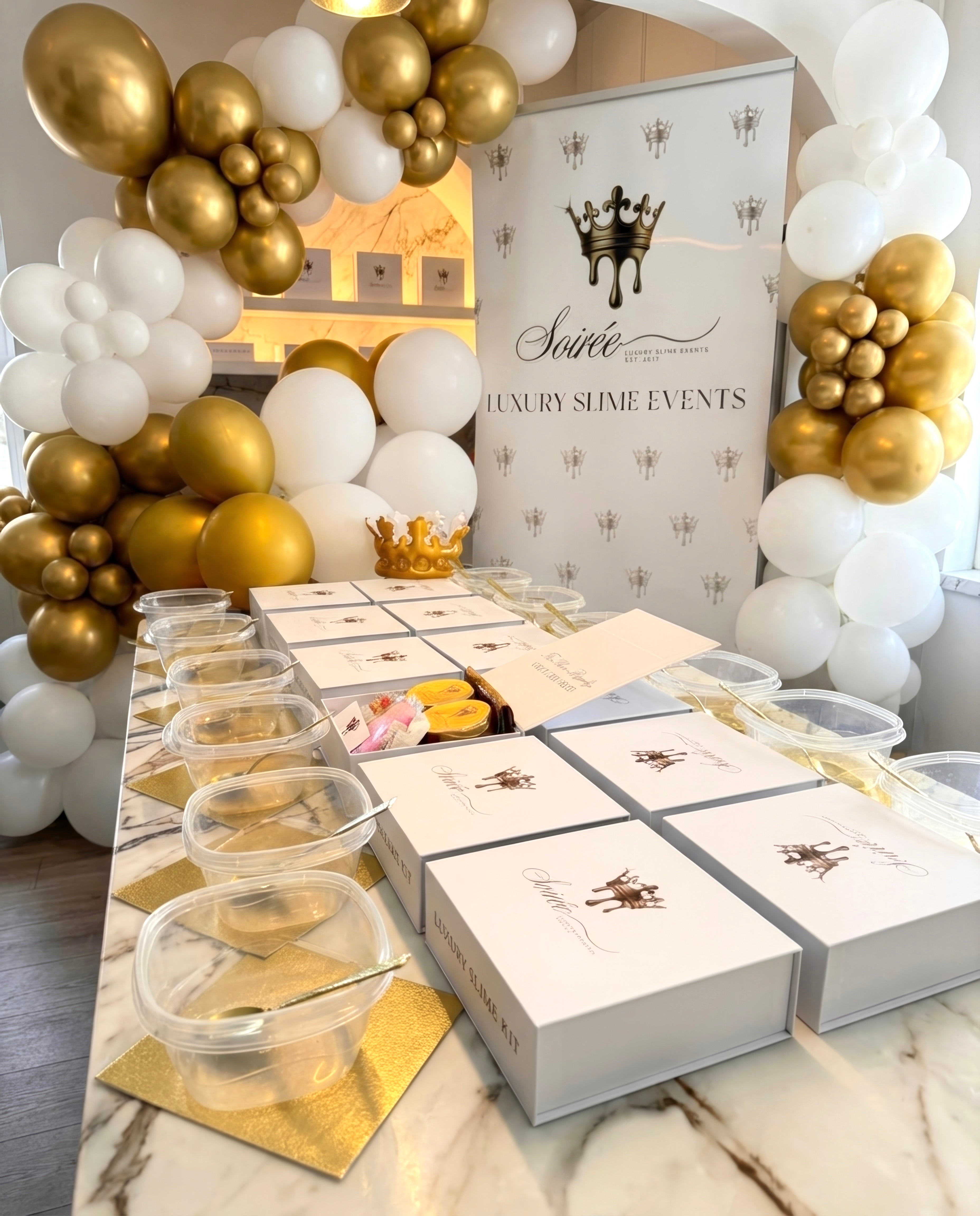 Slime Soirée Party Pack – 10 Kit Bundle